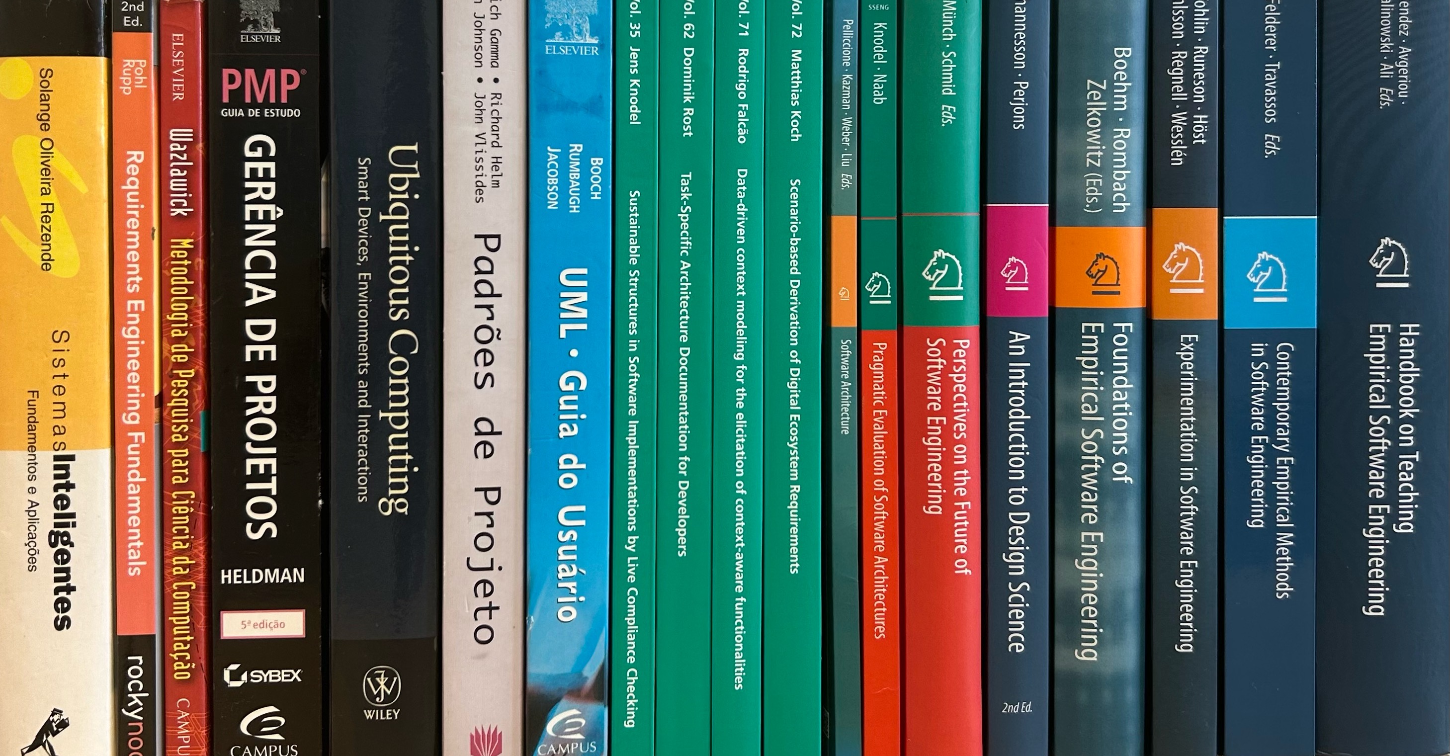 Here are some of the books on my shelf.